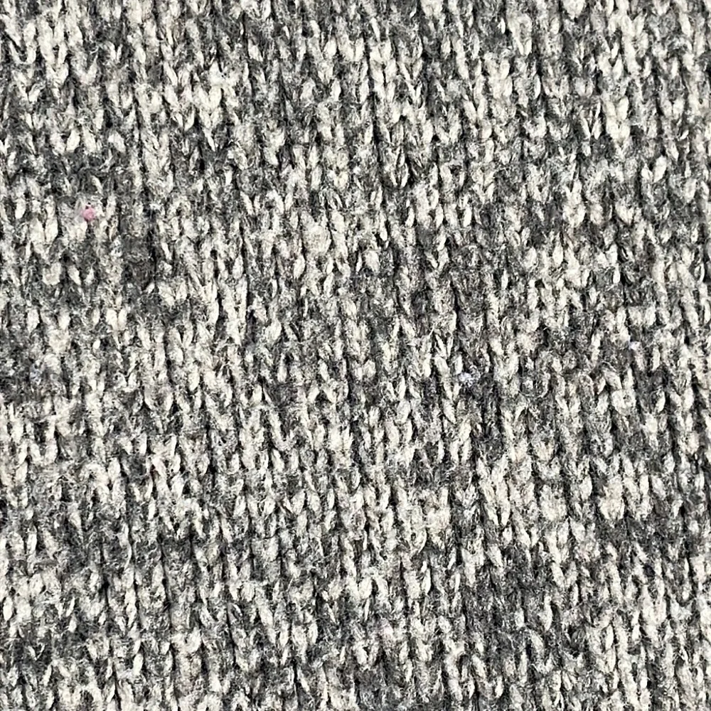 The North Face Fleece Quarter Zip Sweater Speckled Gray Neutral Sz L